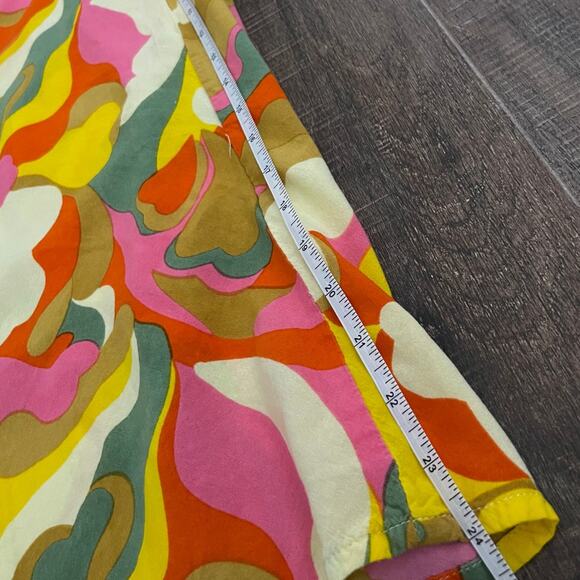 True Destination Resort Wear Bohemian Retro Flare Pants Wide Leg Size Medium - Picture 9 of 10